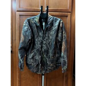 Wells Creek Outfitters Softshell Lined Jacket Mens Medium Camouflage Hunting